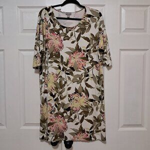 J Jill Floral Dress
